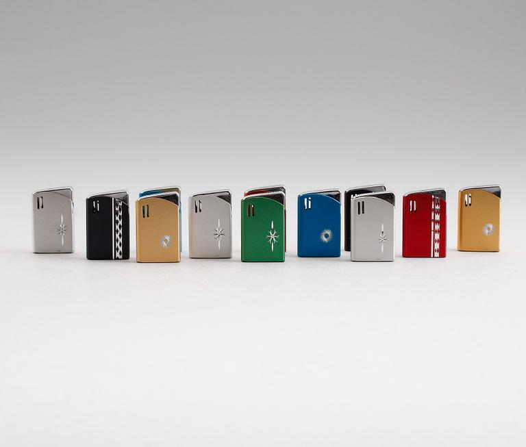 CIGARETTÄNDARE, 12 st, Brother-Lite, 1970-tal.