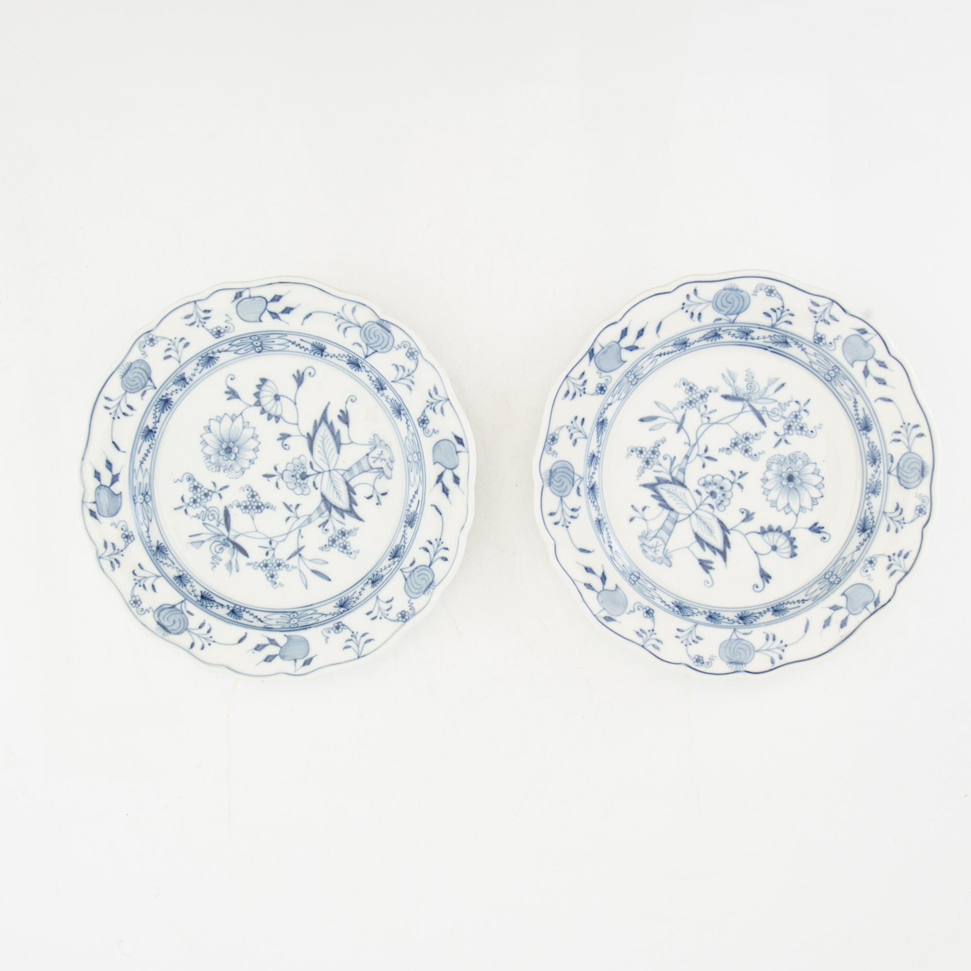 Service 21 pcs Meissen porcelain, first half of the 20th century.