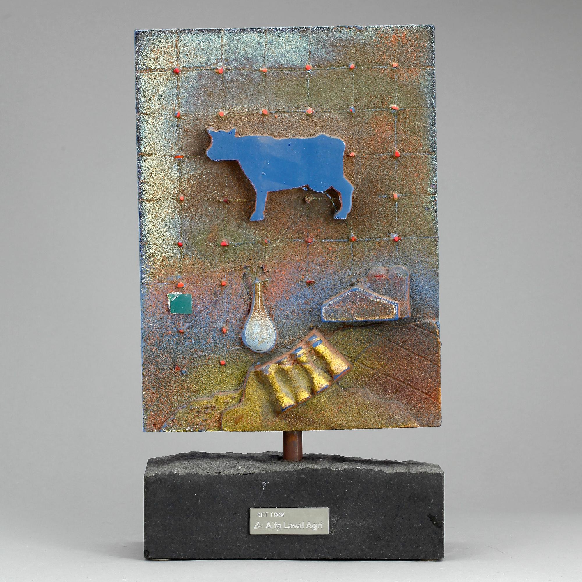 SKULPTUR, glas, Bertil Vallien, Kosta Boda edition, -92.