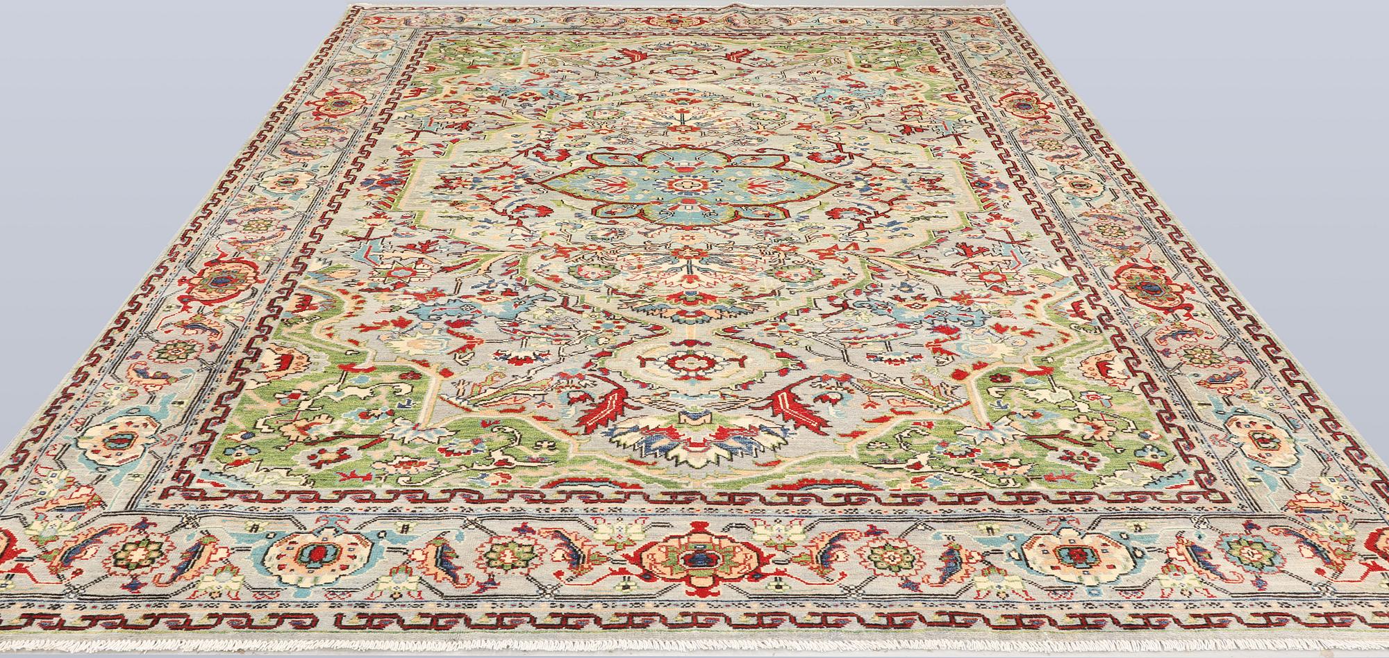 A Kazak design carpet, approx. 322 x 240 cm.
