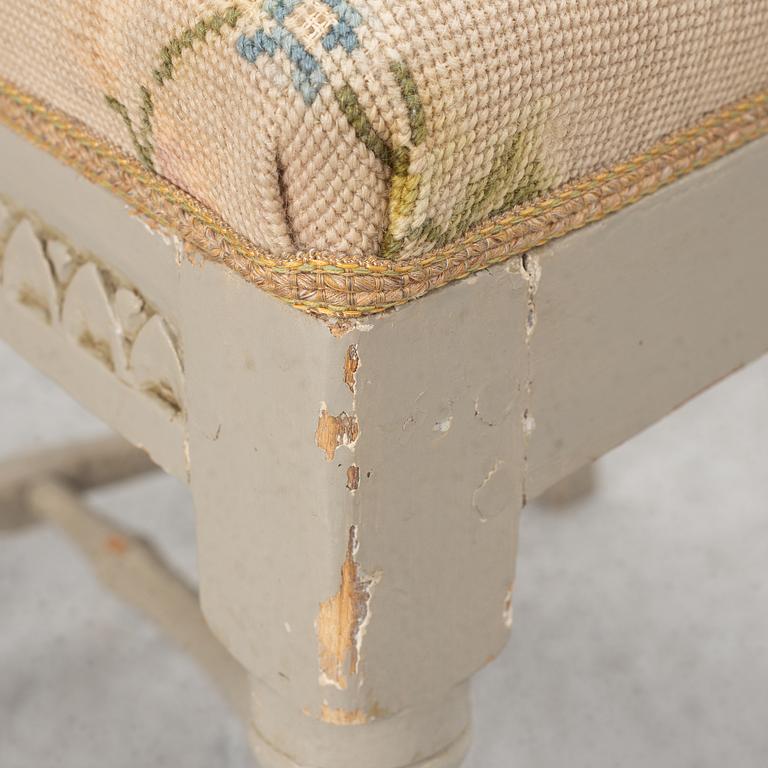 Chairs, a pair, Gustavian, 19th century.