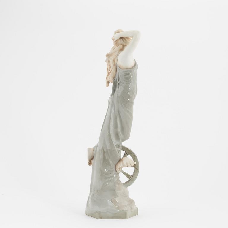 Theodore Schoop Bernard Bloch, a ceramic Art Nouveau figurine, early 20th Century.