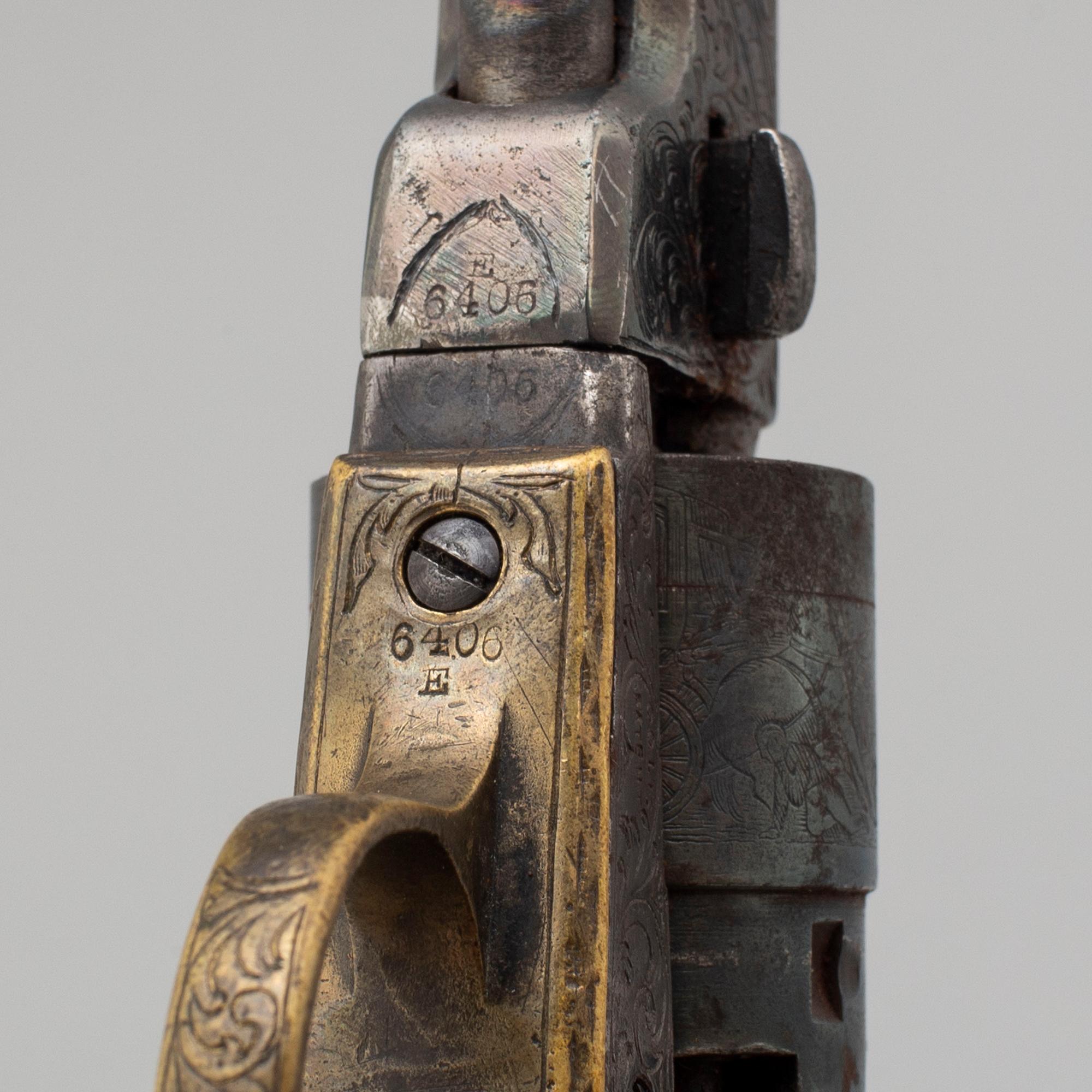 SLAGLÅSREVOLVER, Colt 1862 Pocket Navy,
