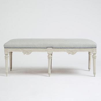 A Gustavian bench from Lindome by Anders Andersson.