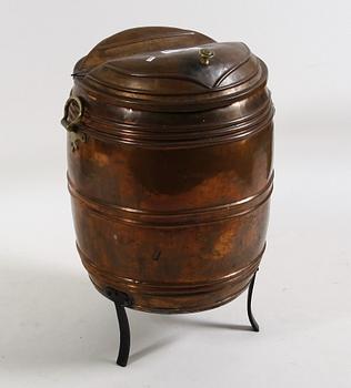 VATTENTUNNA, koppar, 1800-tal.