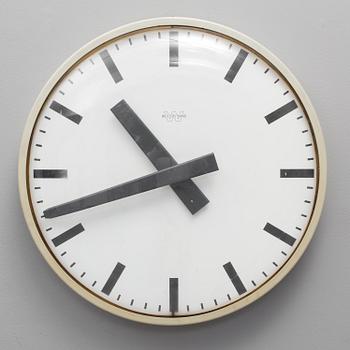 A second half of the 20th century wall clock by Westerstrand.