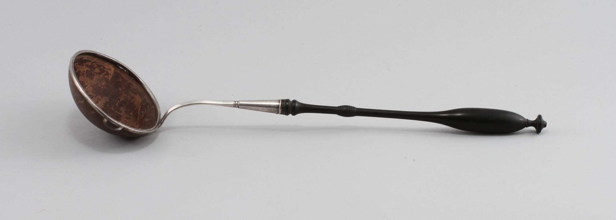 SOPPSLEV, silver och trä, Sverige, 1829.