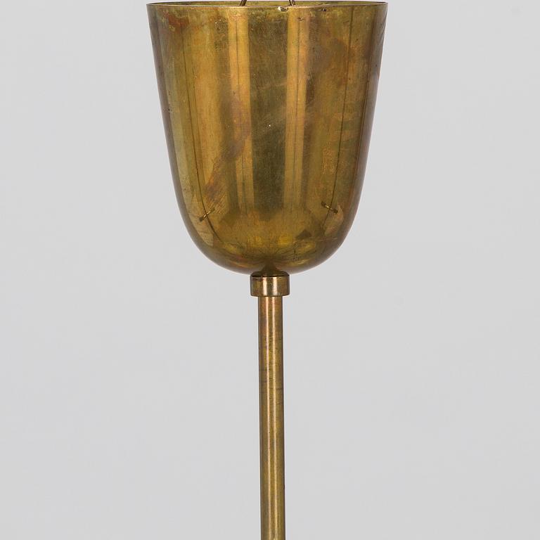 Paavo Tynell, taklampa, modell 9029/6, Taito, 1900-talets mitt.