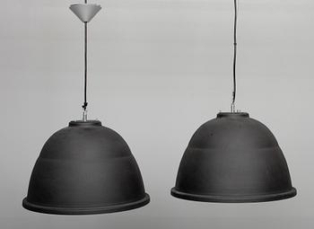 TAKLAMPOR, ett par, "Loft" Antti Eklund. Höjd 35 cm.