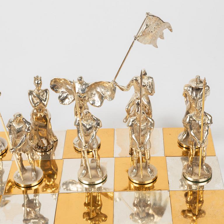 Bo Åke Adamsson, chess set, Skultuna Bruk.