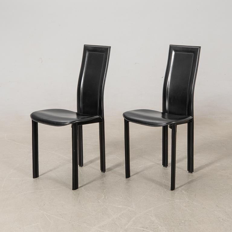 Giorgio Cattelan, chairs, 6 pieces, Italy, 1980s.