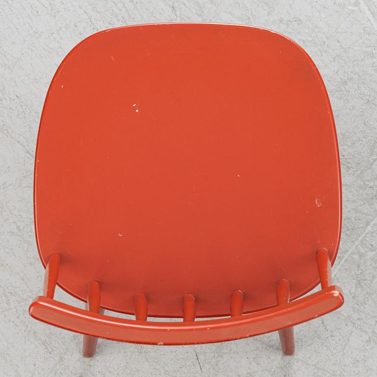 Yngve Ekström, five 'Pinocchio' chairs, Sweden, second half of the 20th century.