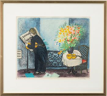 Lennart Jirlow, 'Violinisten'.