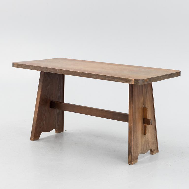 Göran Malmvall, a mid 20th century pine dining table.