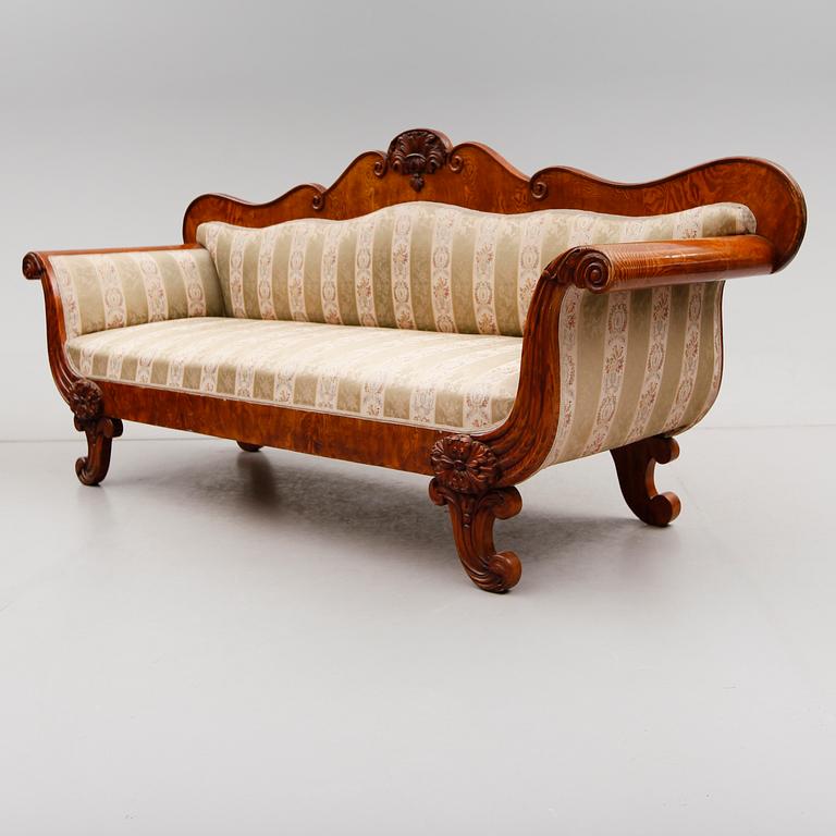 SOFFA, senempire, 1800-talets mitt.