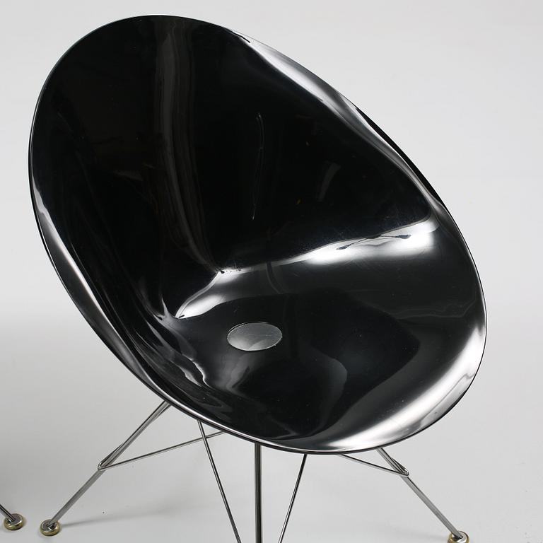 STOLAR, ett par, "Eros", Philippe Starck för Kartell, Italien, 1900-/2000-tal.