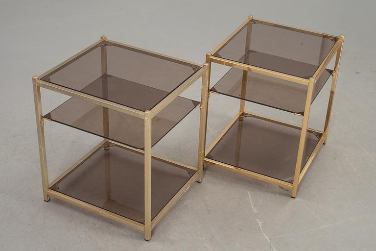 LAMPBORD, ett par, 1900-talets sista fjärdedel.