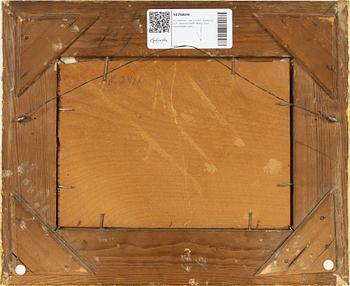 Oil on panel, signed and dated A Lindsten 1888.