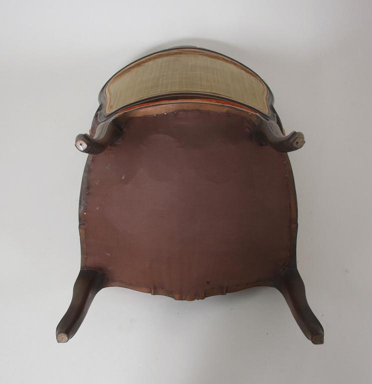KARMSTOL, Louis XV-stil.