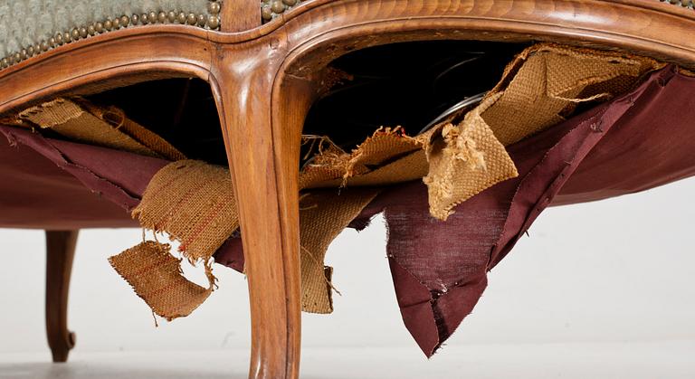 SOFFA. Louis XV-stil, 1900-tal.