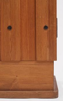 Axel Einar Hjorth, a stained pine "Lovö" cabinet, Nordiska Kompaniet, Sweden, 1930s.