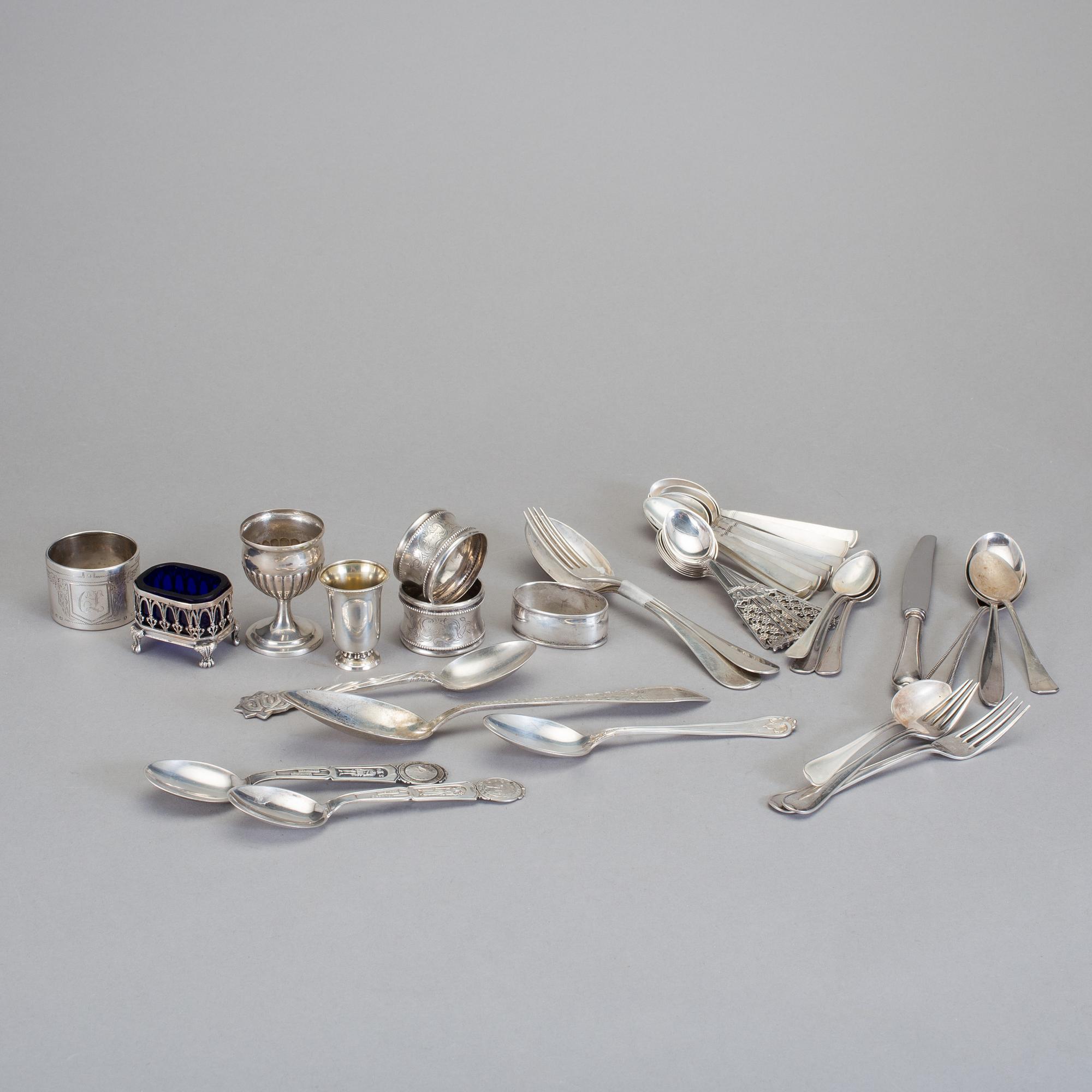 PART SILVER, Vikt inklusive ett stålblad 826 g.