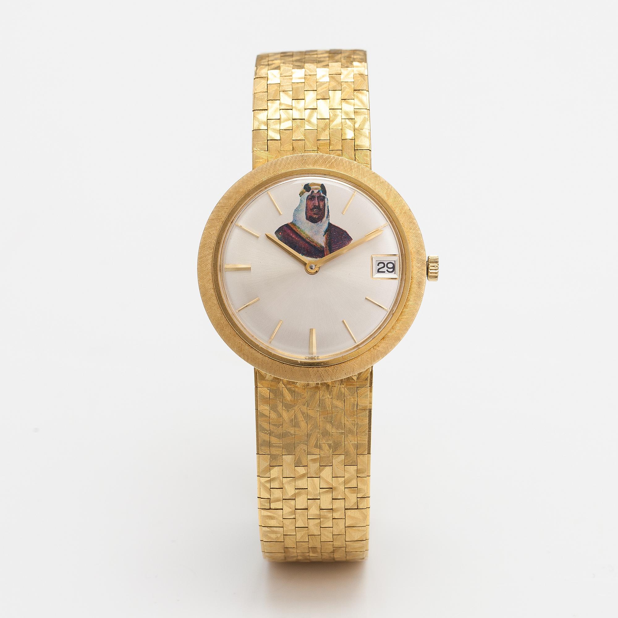 Buren, wristwatch, 34 mm.