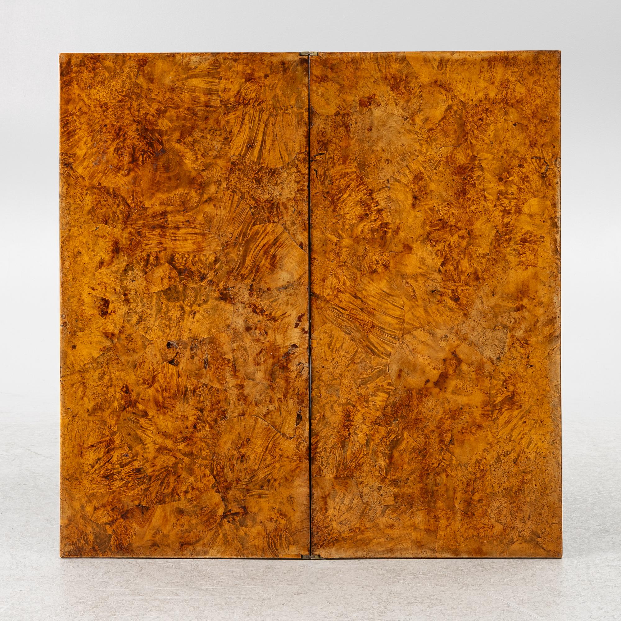 A 19th century card table.