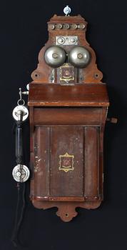 VÄGGTELEFON, Jydsk Telefon Aktieselskab, 1900-tal.