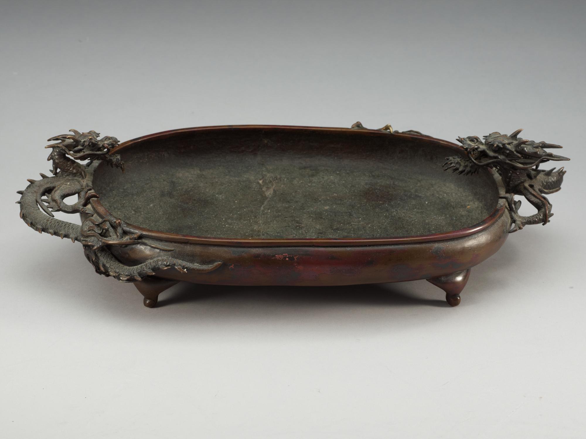 A Japanese bronze censer, Meiji (1868-1912).