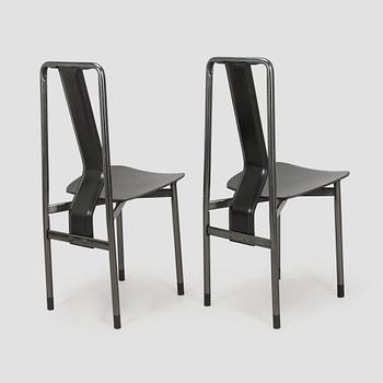 Achille Castiglioni, four 'Irma' chairs, Zanotta, Italy.