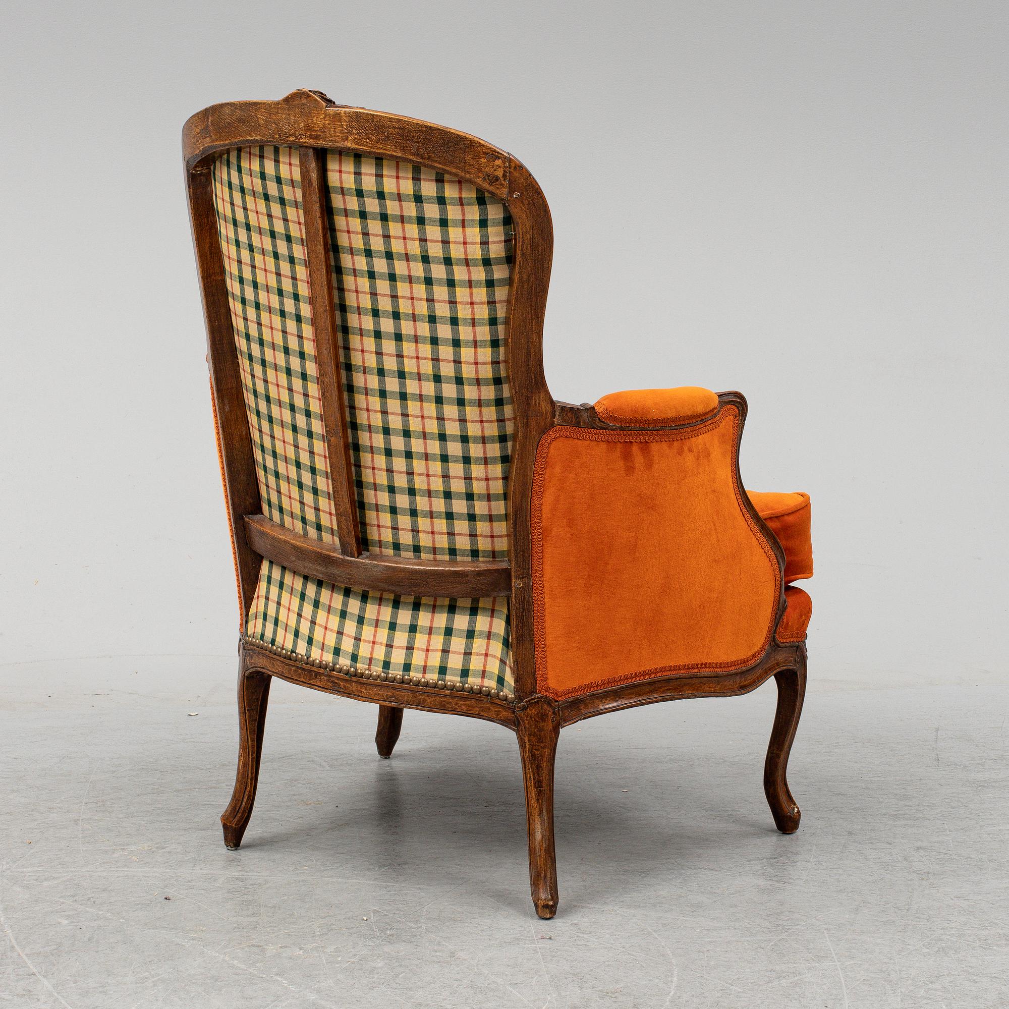 BERGÈRE, av Jacques Malot (mästare i Paris 1748), Louis XV.