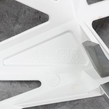 KONSTANTIN GRCIC, a pair of white aluminium "Chair one", Magis, Italien, 21st century.