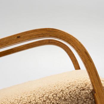 Alvar Aalto, lounge chair, model 34/402, Oy Huonekalu-ja Rakennustyötehdas, 1930s.