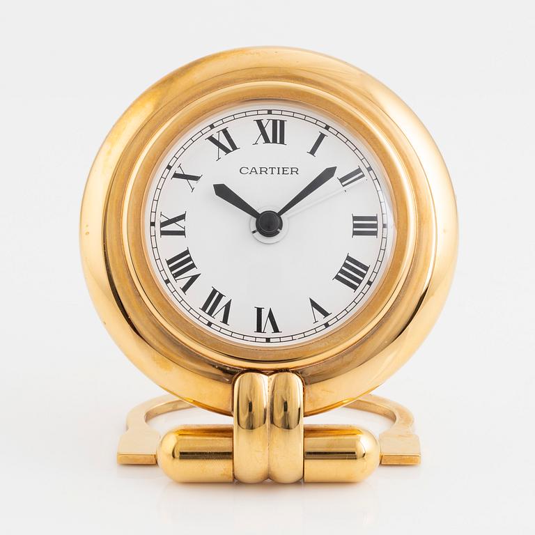 Cartier, alarm clock, 78 mm.