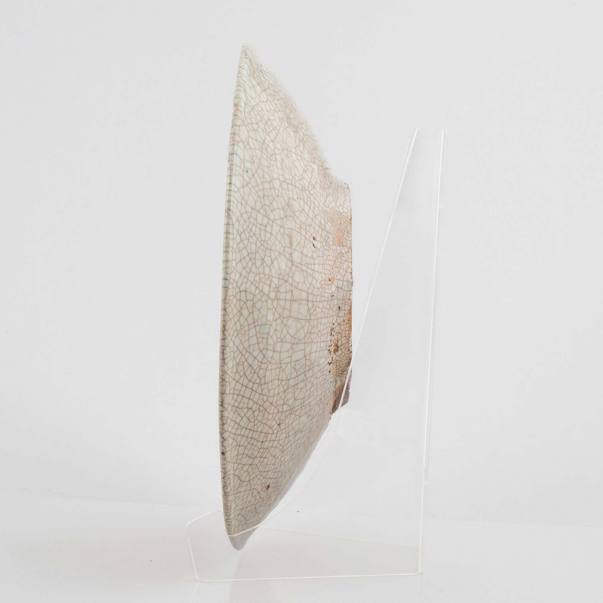 A Swatow dish, Ming dynasty (1368-1644).