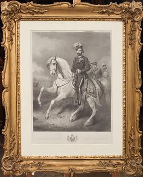 CARL FREDRIK KIÖRBOE, efter, litografiskt tryck, 1800-tal.