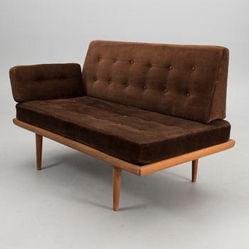 A set of two Danish 'Minerva' sofas with a table for France & Son, 1950s/1960s.