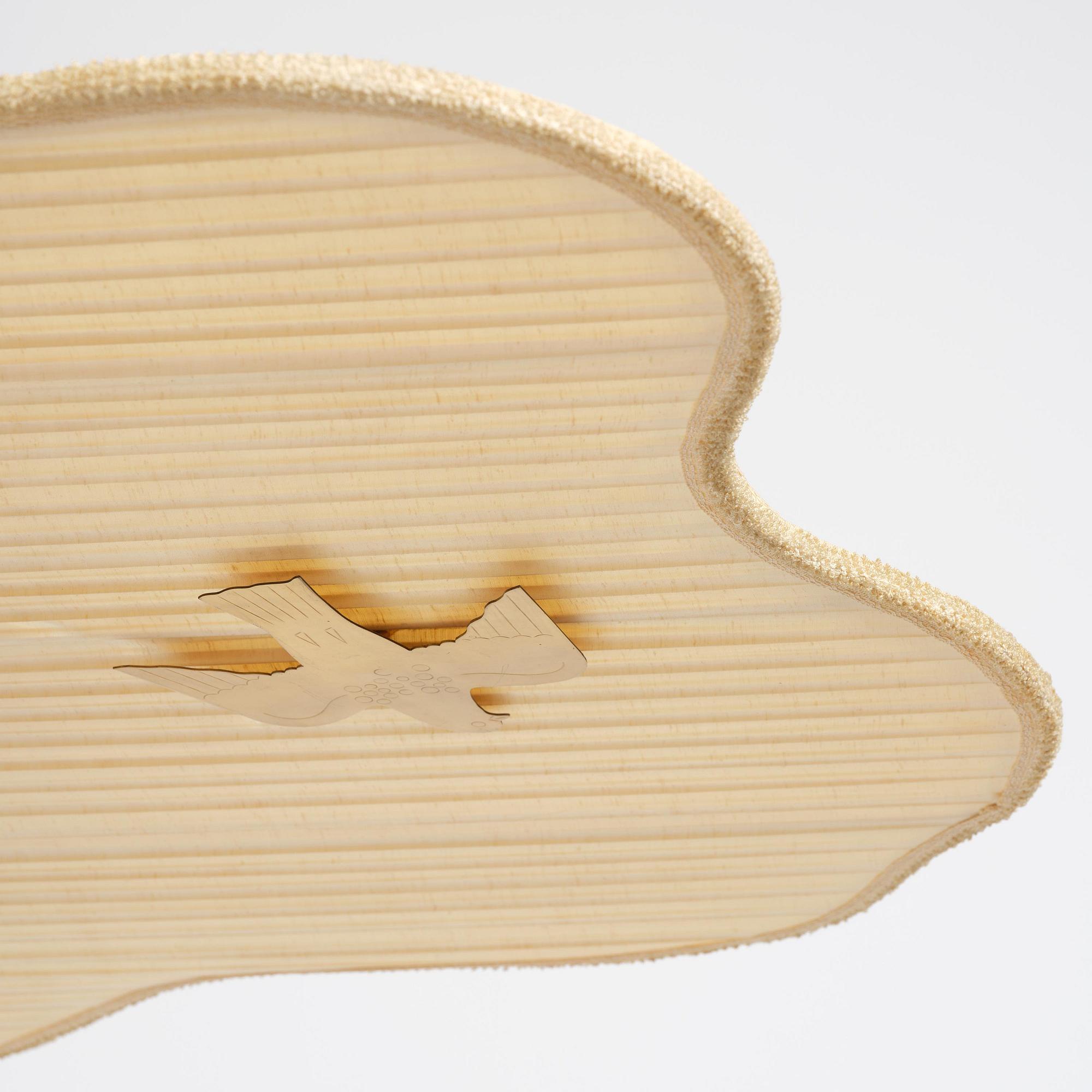 Hans Bergström, plafond, "Molnet", ateljé Lyktan, Åhus, 1940-50-tal.