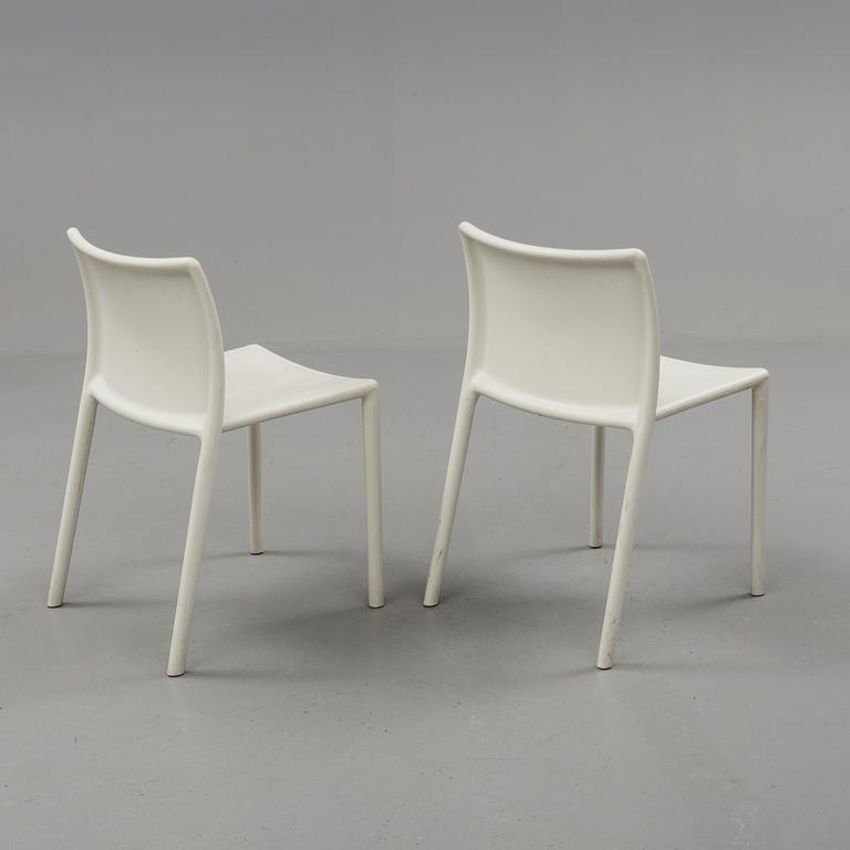 A set of Jasper Morrison "Air-Chair" from Magis, Italy, designed 1999.