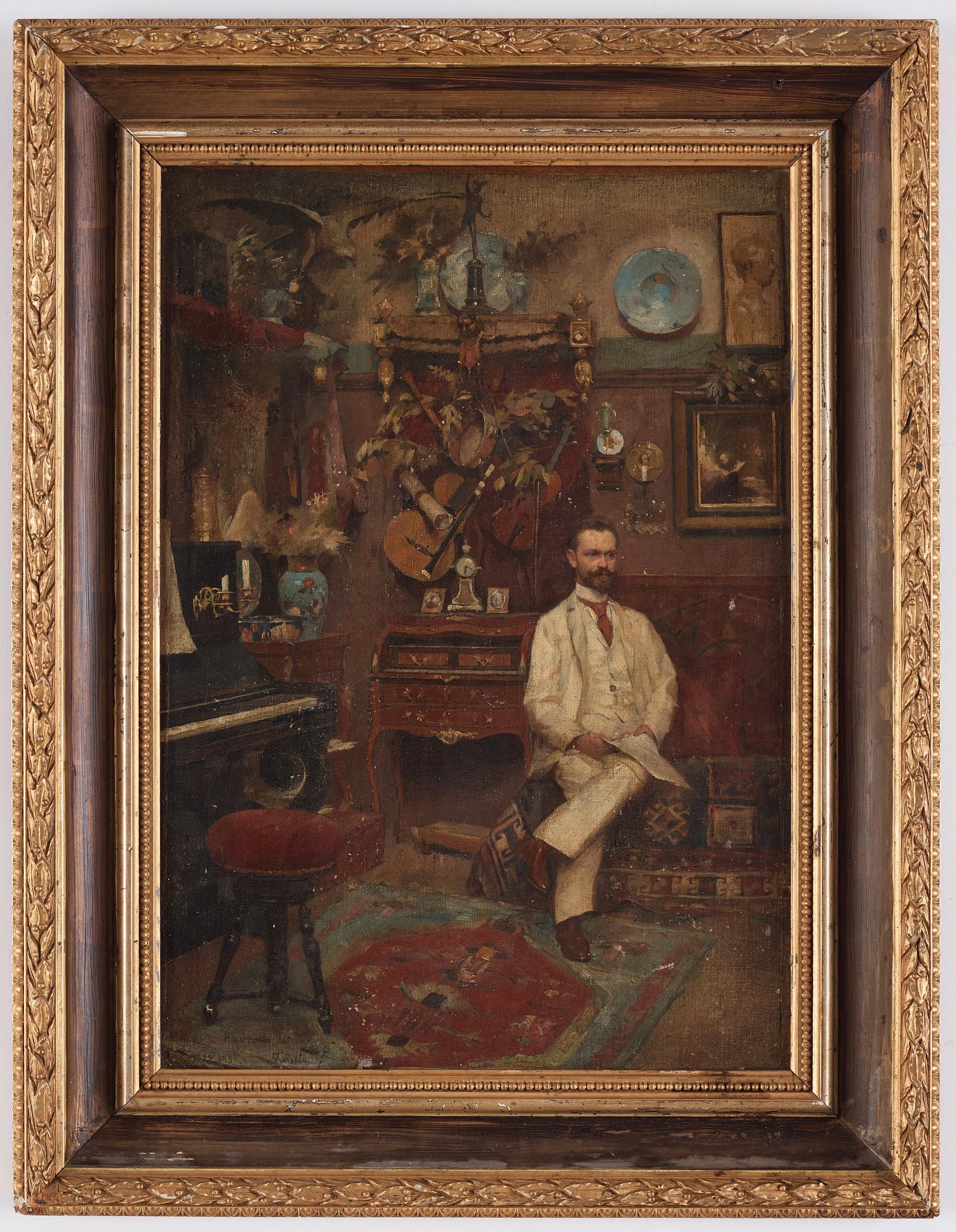 Philip Alexius De Laszlo, Porträtt föreställande Heinrich Kautsch.