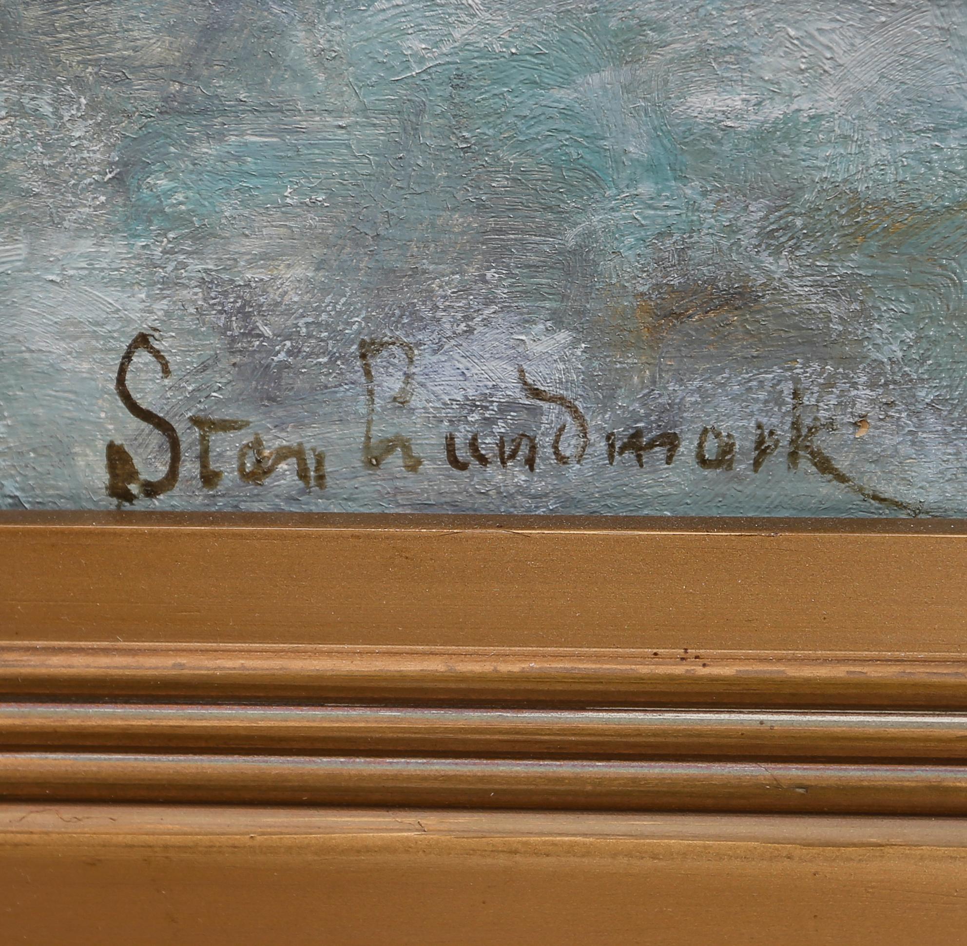 STEN LUNDMARK, olja på duk, signerad.