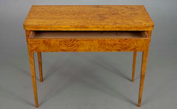SPELBORD, masurbjörk, empire, 1800-talets första hälft.