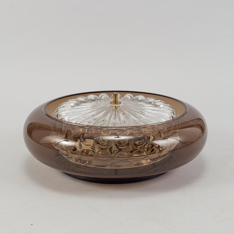 CARL FAGERLUND, plafondlampa, "Bubblan", Orrefors.