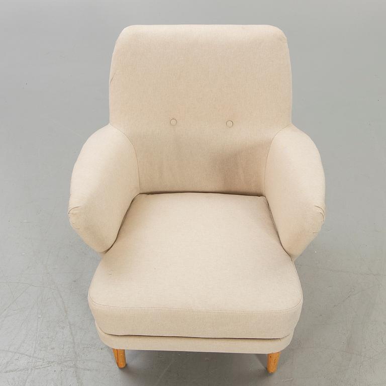 Svante Skogh, armchair, "model 827", Gemla AB Diö, 1950s.