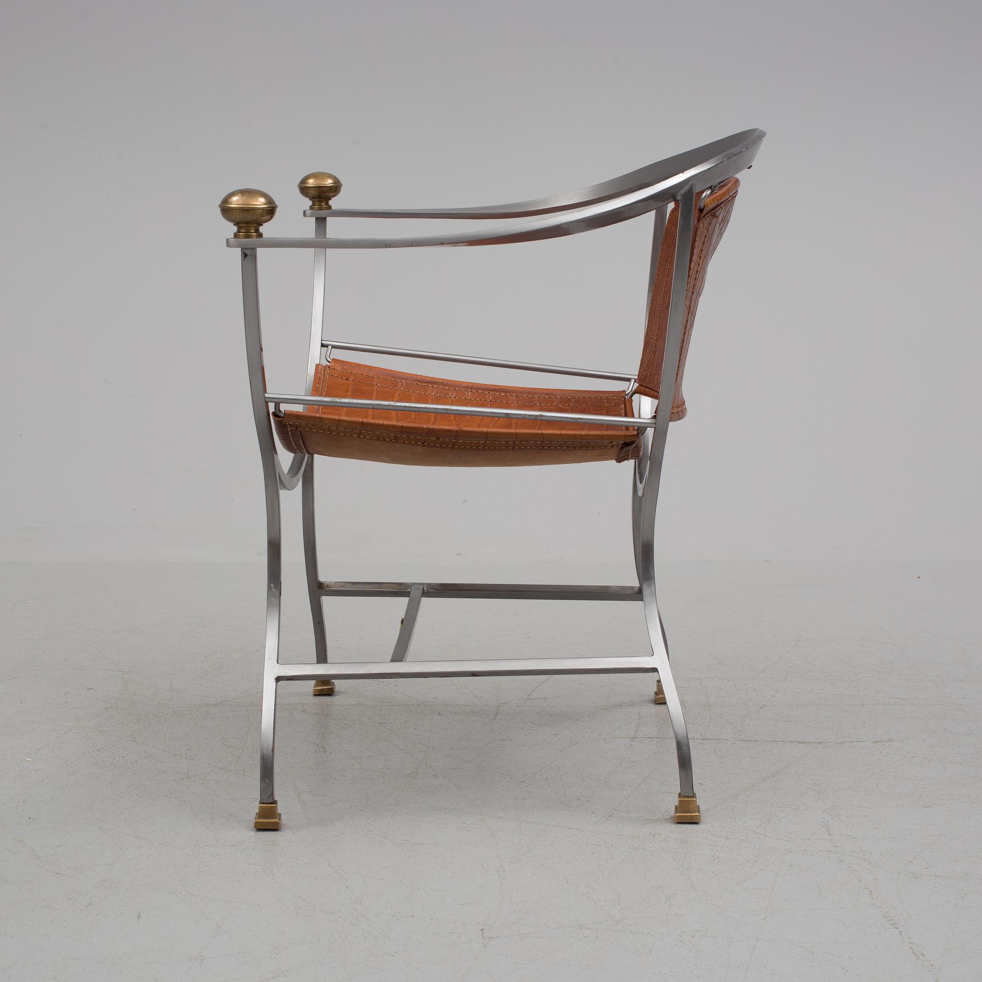 ALBERTO ORLANDI, karmstol, "Pompeii", Italien, sent 1900-tal.