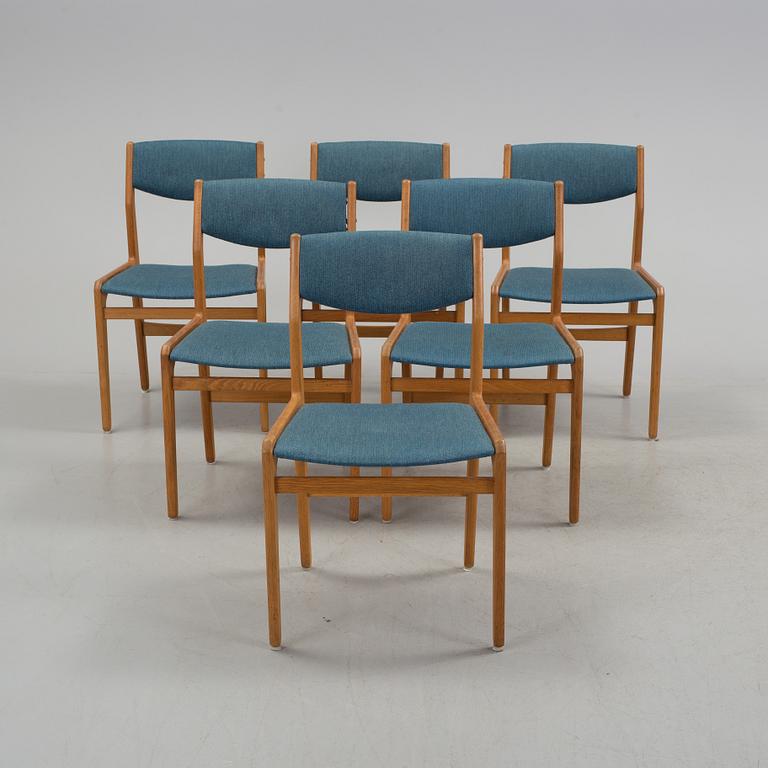 STOLAR, 6 st, J.C.A Jensen, Knud Andersen, Aarhus, Danmark, 1900-talets andra hälft.