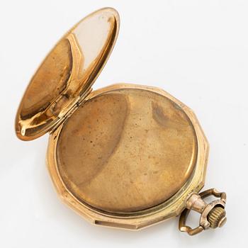 Pocket watch, hunter, 53 mm.