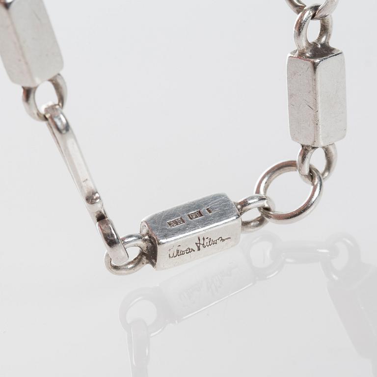 ARMBAND, Wiwen Nilsson, Lund 1957. Sterlingsilver,