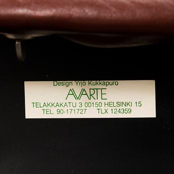 YRJÖ KUKKAPURO, Kulmasohva, "Saturnus", Avarte 1980-luvun alku.